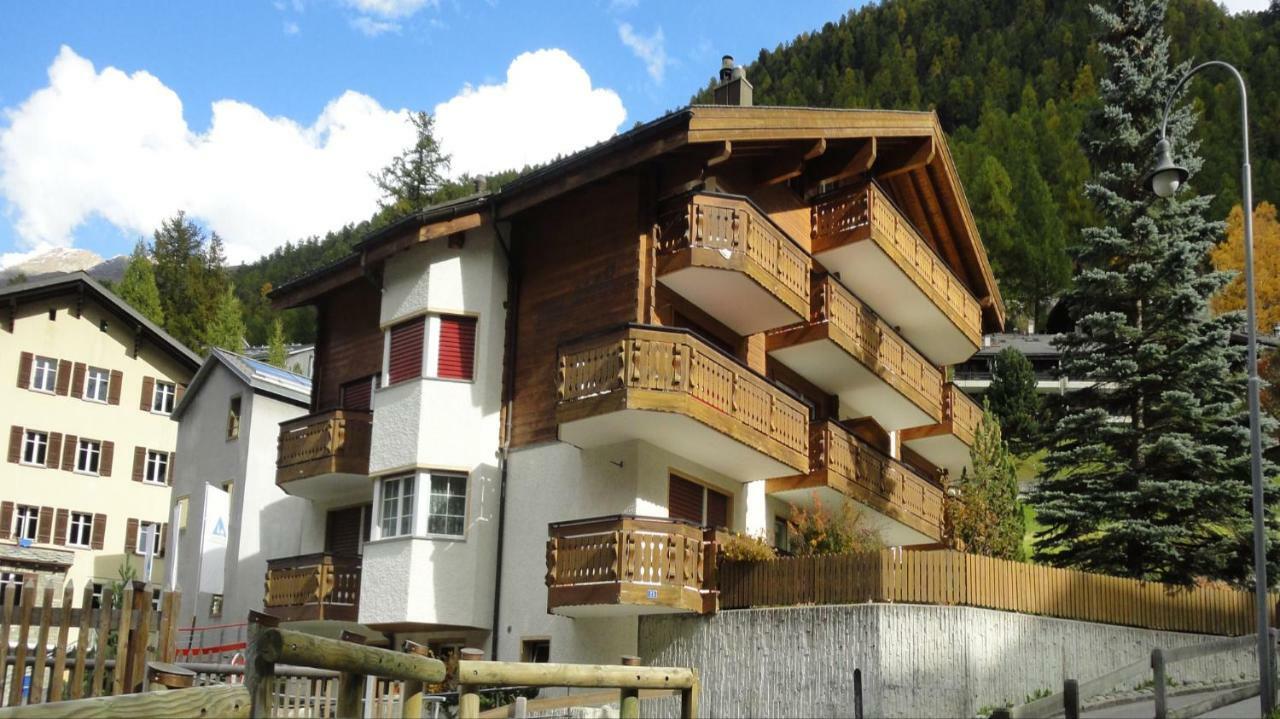 Haus Colmar Appartement Zermatt Buitenkant foto